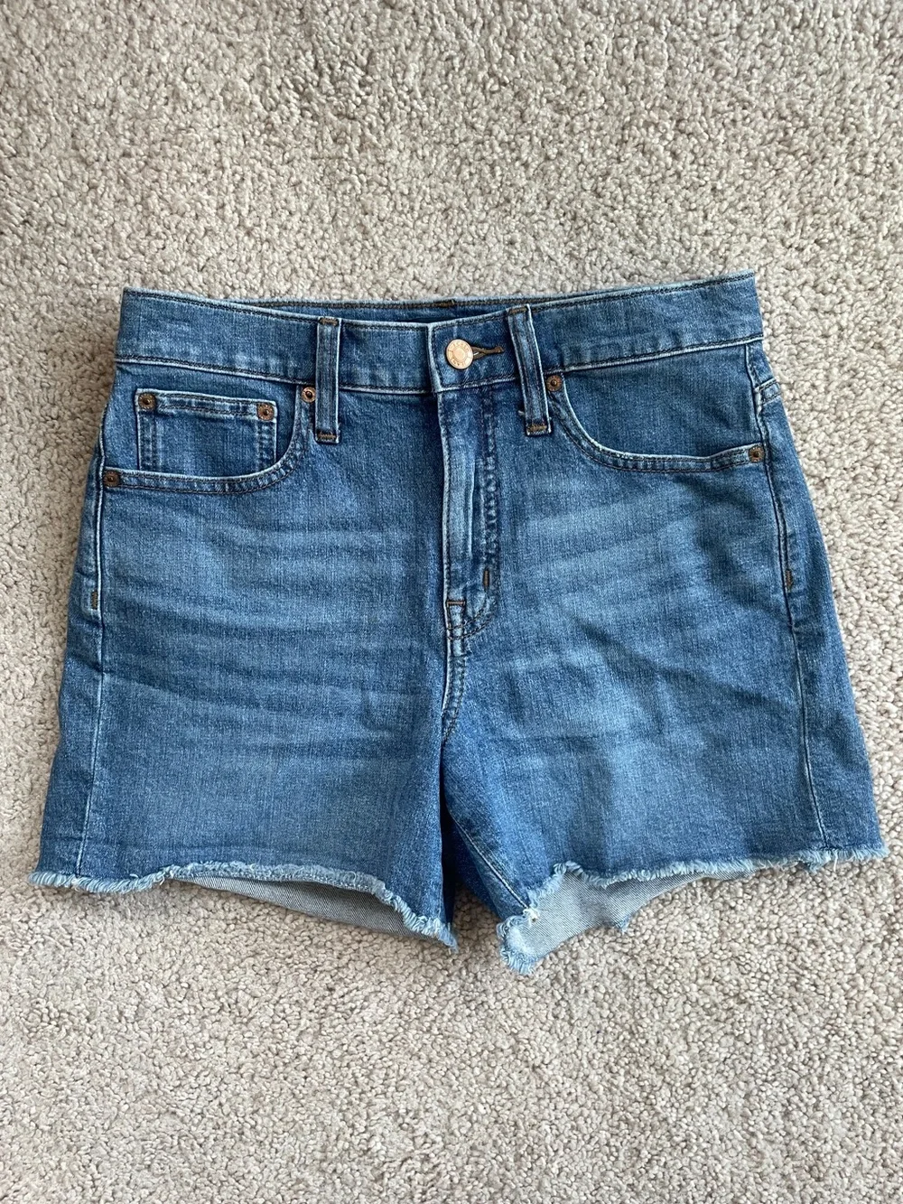 J. Crew Denim High-Rise Frayed 4